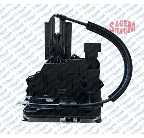 SAGEMFR 171478 Bagaj Kapak Kilidi Sol Fiat Fiorino Peugeot Bipper Citroen Nemo  [Elektrikli]